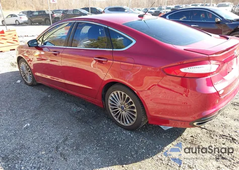 2014 Ford Fusion Titanium из США, поврежденный, VIN 3FA6P0K94ER182882
